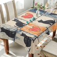 thumbnail image 1 of Yayeee Tablecloths for Rectangular Tables 60 x 120 inch Party Table Cover, Cats and Hearts, 1 of 6