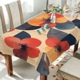 thumbnail image 1 of Yayeee Tablecloths for Rectangular Tables 54 x 54 inch Party Table Cover, Flowers Pattern, 1 of 6