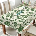 thumbnail image 1 of Yayeee Tablecloths for Rectangular Tables 54 x 54 inch Party Table Cover, Green Floral, 1 of 6