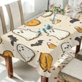 thumbnail image 1 of Yayeee Tablecloths for Rectangular Tables 60 x 90 inch Party Table Cover, Halloween Cute Ghosts, 1 of 6