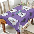 thumbnail image 1 of Yayeee Tablecloths for Rectangular Tables 54 x 54 inch Party Table Cover, Halloween Ghosts Purple, 1 of 6