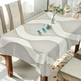 thumbnail image 1 of Yayeee Tablecloths for Rectangular Tables 60 x 90 inch Party Table Cover, Light Gray Pattern, 1 of 6