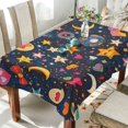 thumbnail image 1 of Yayeee Tablecloths for Rectangular Tables 60 x 120 inch Party Table Cover, Small Space Pattern, 1 of 6