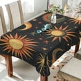 thumbnail image 1 of Yayeee Tablecloths for Rectangular Tables 54 x 72 inch Party Table Cover, Sun Moon and Stars Pattern, 1 of 6