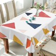 thumbnail image 1 of Yayeee Tablecloths 54" x 54" Rectangle Wrinkle Resistant Party Table Cover, Abstract Triangles, 1 of 8