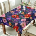 thumbnail image 1 of Yayeee Tablecloths 54" x 54" Rectangle Wrinkle Resistant Party Table Cover, Beautiful Floral Pattern, 1 of 8