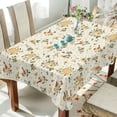 thumbnail image 1 of Yayeee Tablecloths 54" x 54" Rectangle Wrinkle Resistant Party Table Cover, Birds Sunflowers, 1 of 8