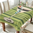 thumbnail image 1 of Yayeee Tablecloths 54" x 54" Rectangle Wrinkle Resistant Party Table Cover, Black Martini, 1 of 8