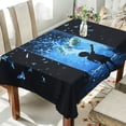 thumbnail image 1 of Yayeee Tablecloths 54" x 54" Rectangle Wrinkle Resistant Party Table Cover, Blue Butterfly, 1 of 8