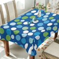 thumbnail image 1 of Yayeee Tablecloths 54" x 54" Rectangle Wrinkle Resistant Party Table Cover, Blue Dots, 1 of 8