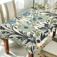 thumbnail image 1 of Yayeee Tablecloths 54" x 54" Rectangle Wrinkle Resistant Party Table Cover, Blue Floral Pattern, 1 of 8