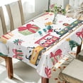thumbnail image 1 of Yayeee Tablecloths 54" x 54" Rectangle Wrinkle Resistant Party Table Cover, Christmas Penguin, 1 of 8