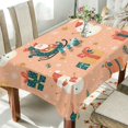 thumbnail image 1 of Yayeee Tablecloths 54" x 54" Rectangle Wrinkle Resistant Party Table Cover, Christmas Santa, 1 of 8