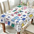 thumbnail image 1 of Yayeee Tablecloths 54" x 54" Rectangle Wrinkle Resistant Party Table Cover, Colorful Cartoon Graphic, 1 of 8