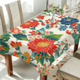 thumbnail image 1 of Yayeee Tablecloths 54" x 54" Rectangle Wrinkle Resistant Party Table Cover, Colorful Flowers Pattern, 1 of 8