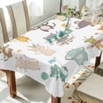 thumbnail image 1 of Yayeee Tablecloths 54" x 54" Rectangle Wrinkle Resistant Party Table Cover, Cute Animal, 1 of 8
