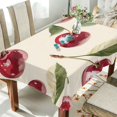 thumbnail image 1 of Yayeee Tablecloths 54" x 54" Rectangle Wrinkle Resistant Party Table Cover, Cute Cherry, 1 of 8