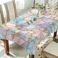 thumbnail image 1 of Yayeee Tablecloths 54" x 54" Rectangle Wrinkle Resistant Party Table Cover, Elegant Marble Pattern, 1 of 8