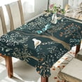 thumbnail image 1 of Yayeee Tablecloths 54" x 54" Rectangle Wrinkle Resistant Party Table Cover, Floral Forest Scene, 1 of 8