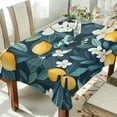 thumbnail image 1 of Yayeee Tablecloths 54" x 54" Rectangle Wrinkle Resistant Party Table Cover, Floral Lemon, 1 of 8