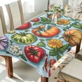 thumbnail image 1 of Yayeee Tablecloths 54" x 54" Rectangle Wrinkle Resistant Party Table Cover, Floral Tomatoes, 1 of 8