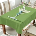thumbnail image 1 of Yayeee Tablecloths 54" x 54" Rectangle Wrinkle Resistant Party Table Cover, Green Martini Glass, 1 of 8