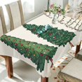 thumbnail image 1 of Yayeee Tablecloths 54" x 54" Rectangle Wrinkle Resistant Party Table Cover, Hand Drawn Christmas Stars, 1 of 8