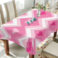 thumbnail image 1 of Yayeee Tablecloths 54" x 54" Rectangle Wrinkle Resistant Party Table Cover, Heart Geometric, 1 of 8