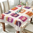 thumbnail image 1 of Yayeee Tablecloths 54" x 54" Rectangle Wrinkle Resistant Party Table Cover, Jam Jars, 1 of 8