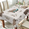 thumbnail image 1 of Yayeee Tablecloths 54" x 54" Rectangle Wrinkle Resistant Party Table Cover, Light Gray Bears, 1 of 8