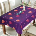 thumbnail image 1 of Yayeee Tablecloths 54" x 54" Rectangle Wrinkle Resistant Party Table Cover, Love in The Clouds, 1 of 8