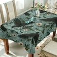 thumbnail image 1 of Yayeee Tablecloths 54" x 54" Rectangle Wrinkle Resistant Party Table Cover, Mystic Crows Pattern, 1 of 8