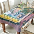 thumbnail image 1 of Yayeee Tablecloths 54" x 54" Rectangle Wrinkle Resistant Party Table Cover, Ocean Boat, 1 of 8