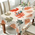 thumbnail image 1 of Yayeee Tablecloths 54" x 54" Rectangle Wrinkle Resistant Party Table Cover, Red Autumn Leaves, 1 of 8