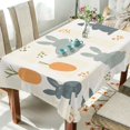 thumbnail image 1 of Yayeee Tablecloths 54" x 54" Rectangle Wrinkle Resistant Party Table Cover, Whimsical Rabbits, 1 of 8