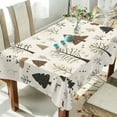 thumbnail image 1 of Yayeee Tablecloths 54" x 54" Rectangle Wrinkle Resistant Party Table Cover, Winter Forest, 1 of 8