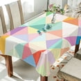 thumbnail image 1 of Yayeee Tablecloths 54" x 72" Rectangle Wrinkle Resistant Party Table Cover, Abstract Geometric, 1 of 8