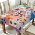 thumbnail image 1 of Yayeee Tablecloths 54" x 72" Rectangle Wrinkle Resistant Party Table Cover, Abstract Painting, 1 of 8