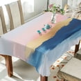 thumbnail image 1 of Yayeee Tablecloths 54" x 72" Rectangle Wrinkle Resistant Party Table Cover, Abstract Painting, 1 of 8