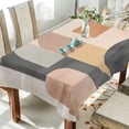 thumbnail image 1 of Yayeee Tablecloths 54" x 72" Rectangle Wrinkle Resistant Party Table Cover, Abstract Shapes, 1 of 8