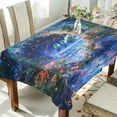 thumbnail image 1 of Yayeee Tablecloths 54" x 72" Rectangle Wrinkle Resistant Party Table Cover, Beautiful Floral Moon, 1 of 8