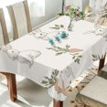 thumbnail image 1 of Yayeee Tablecloths 54" x 72" Rectangle Wrinkle Resistant Party Table Cover, Beige Rabbits and Carrots, 1 of 8