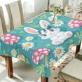 thumbnail image 1 of Yayeee Tablecloths 54" x 72" Rectangle Wrinkle Resistant Party Table Cover, Cartoon Easter Bunny, 1 of 8