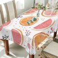 thumbnail image 1 of Yayeee Tablecloths 54" x 72" Rectangle Wrinkle Resistant Party Table Cover, Citrus Slice, 1 of 8