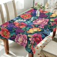 thumbnail image 1 of Yayeee Tablecloths 54" x 72" Rectangle Wrinkle Resistant Party Table Cover, Ethereal Floral Harmony, 1 of 8