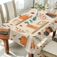 thumbnail image 1 of Yayeee Tablecloths 54" x 72" Rectangle Wrinkle Resistant Party Table Cover, Fall Book Shelf, 1 of 8