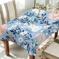 thumbnail image 1 of Yayeee Tablecloths 54" x 72" Rectangle Wrinkle Resistant Party Table Cover, Floral Easter Rabbits, 1 of 8