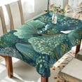 thumbnail image 1 of Yayeee Tablecloths 54" x 72" Rectangle Wrinkle Resistant Party Table Cover, Green Forest Pattern, 1 of 8
