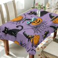 thumbnail image 1 of Yayeee Tablecloths 54" x 72" Rectangle Wrinkle Resistant Party Table Cover, Halloween Pumpkin, 1 of 8