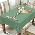 thumbnail image 1 of Yayeee Tablecloths 54" x 72" Rectangle Wrinkle Resistant Party Table Cover, Lemon Glass, 1 of 8
